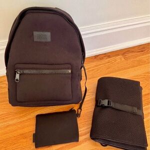 Dagne Dover Black Dakota Backpack & Joey Changing Kit